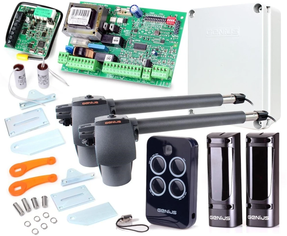 VARSTOMŲ VARTŲ PAVARA GENIUS-GBAT-300/KIT - DVIVĖRIŲ VARTŲ RINKINYS