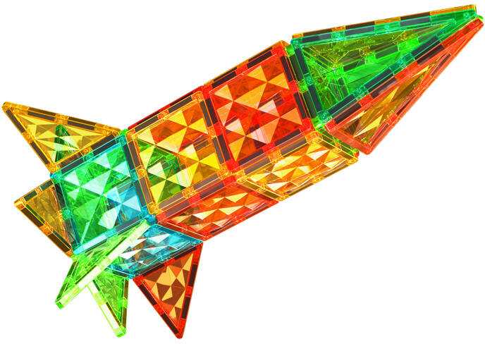 Geomag Gems 32 magnetinės plytelės