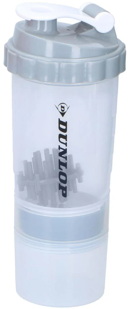 Gertuvė PLASTIKOWY SZEJKER DO ODŻYWEK BIDON 550ML DUNLOP PILKA 1056265