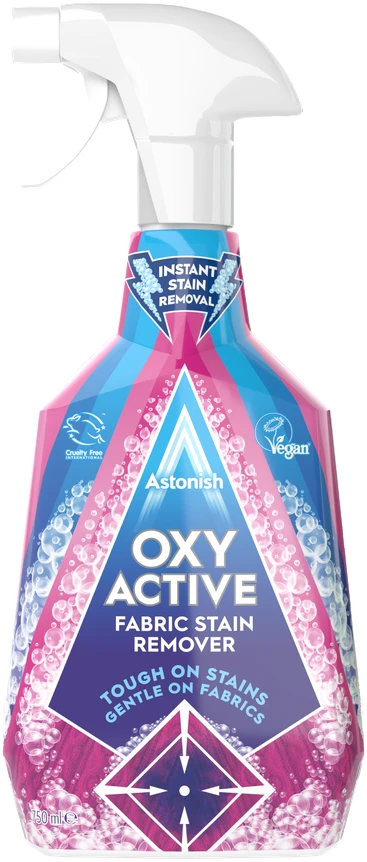 Mondex ASTONISH Dėmių valiklis Oxy-Active Fabric Stain Remover Rožinė Blossom 750ml