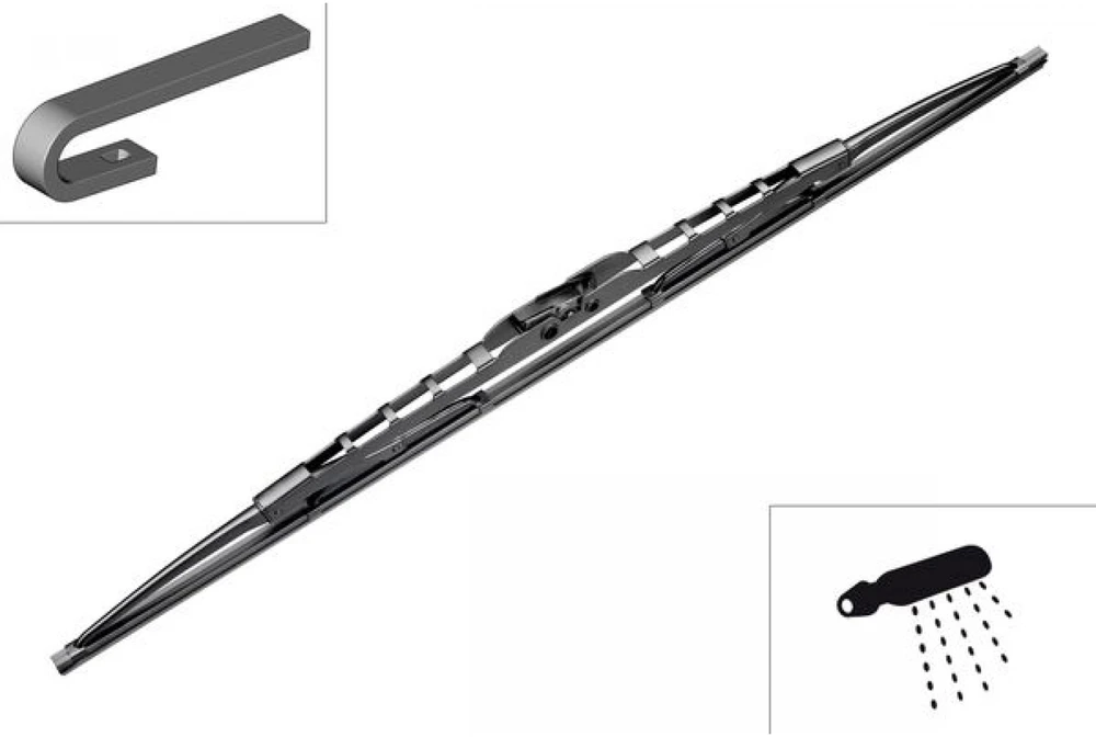 Valytuvas Bosch Twin N76, 700 mm
