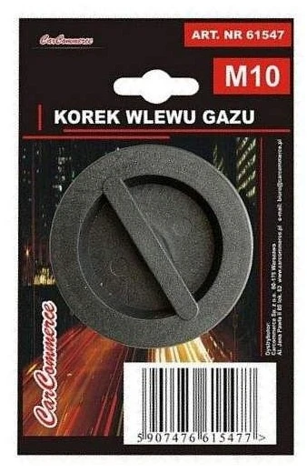 Dujų dangtelis M10