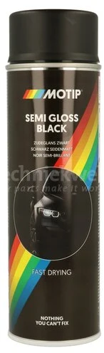 MOTIP Dažai pusiau matiniai juodi 500ml