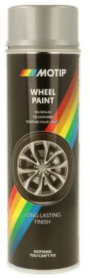 MOTIP Dažai ratlankiams, plieno spalvos 500ml