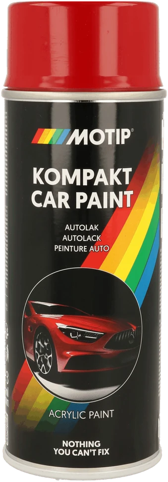 Motip aerozoliniai automobiliniai dažai raudoni 400ml