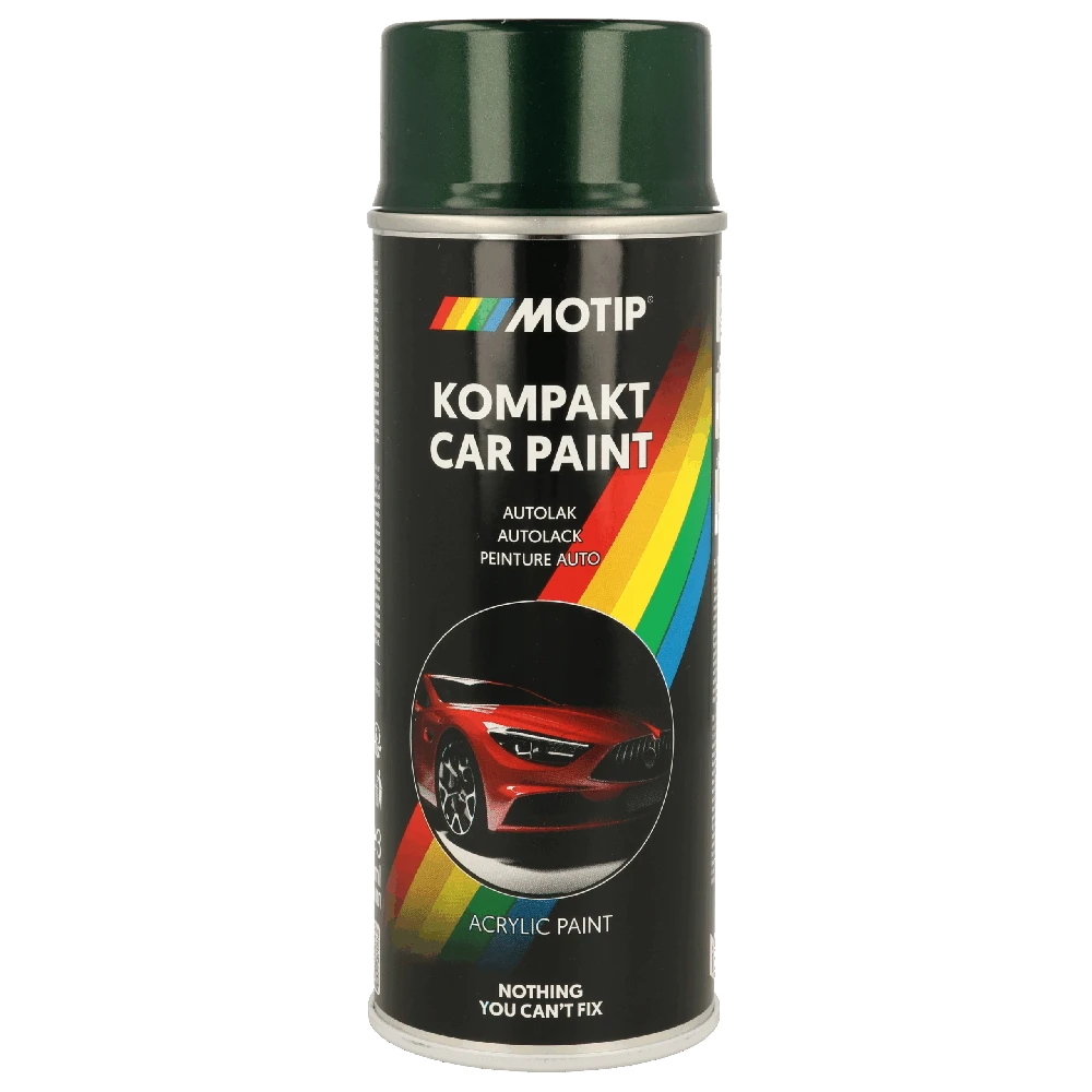 Motip aerozoliniai dažai - tamsiai žalias flakonas