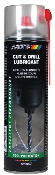 Pjovimo ir gręžimo alyva CUT & DRILL LUBRICANT 500ml, Motip