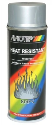 MOTIP Karščiui atsparūs dažai sidabriniai 400ml