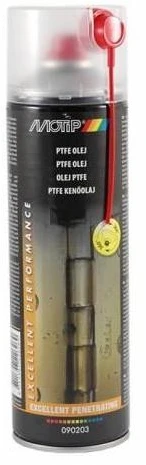 Purškiamas tepalas su teflonu/oil PTFE SPRAY 500ml, Motip