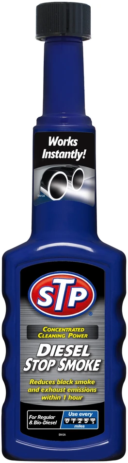 STP Diesel Stop Smoke, Priedas varikliams mažinantis dūmingumą, 200 ml