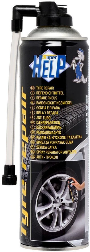 SUPER HELP Padangų remonto priemonė 500ml