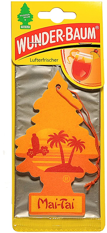 Odświeżacz WUNDER-BAUM TREE oro gaiviklis "MAI TAI"