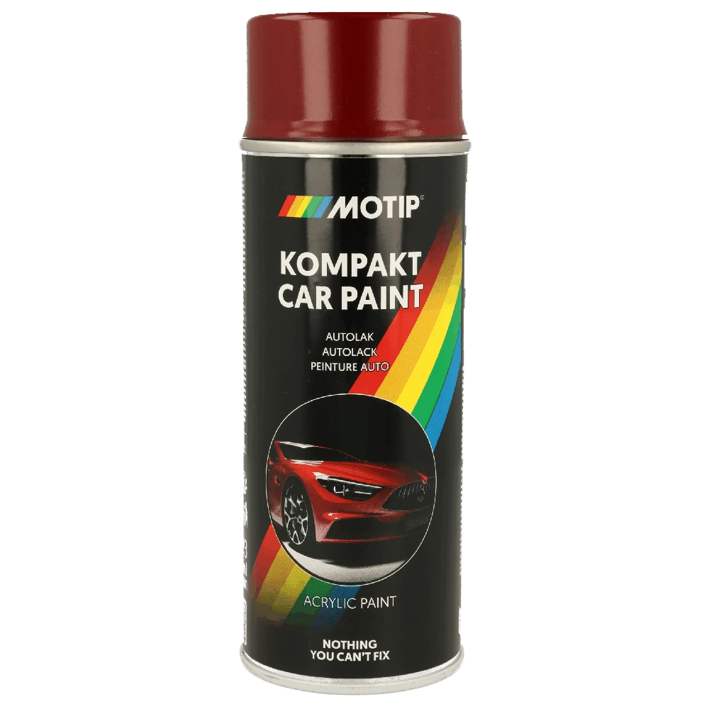Motip Autoacryl 400ml raudonas purškiklis