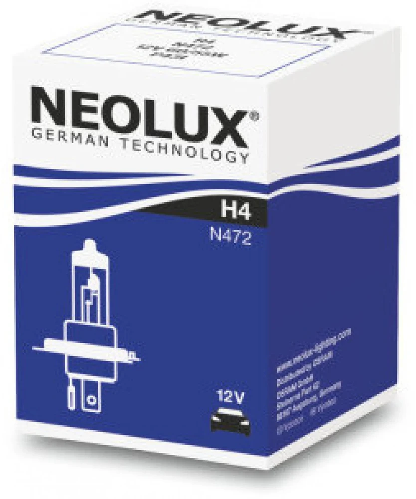 x NEOLUX Automobilinė lemputė H4 60/55W 12V P43T