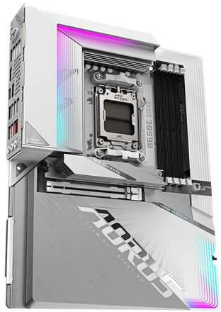 Pagrindinė plokštė GIGABYTE B650E AORUS STEALTH ICE
