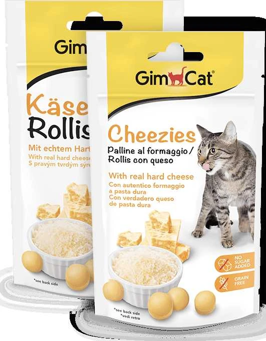 Gimborn GimCat Cheezies skanėstai katėms su sūriu 50g