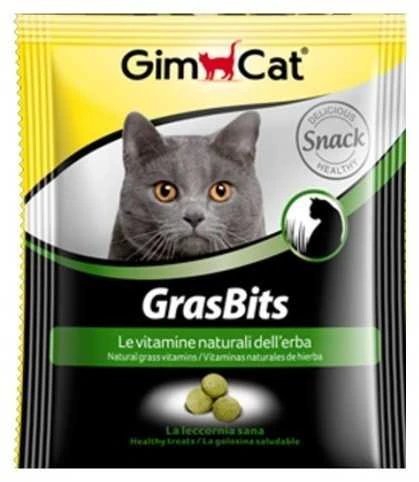 Gimborn GimCat Grasbits skanėstai katėms su žole 50g