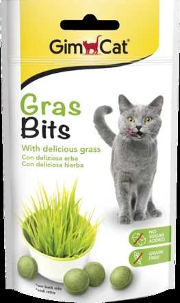 Gimborn GimCat Grasbits skanėstai katėms su žole 50g