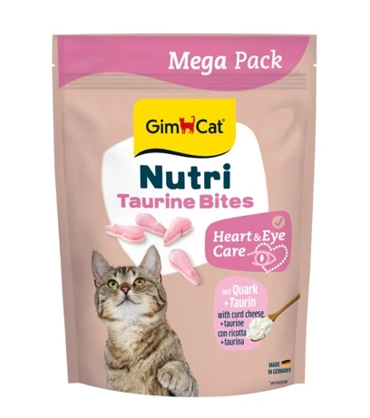 Gimborn GIMCAT NUTRI TAURINE BITES QUARK (su taurinu ir rikota) 425 G