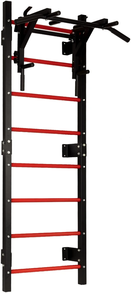 Gimnastikos sienelė 215 cm prisitraukimų skersinis vaikams ir suaugusiems juoda MOVEPRO