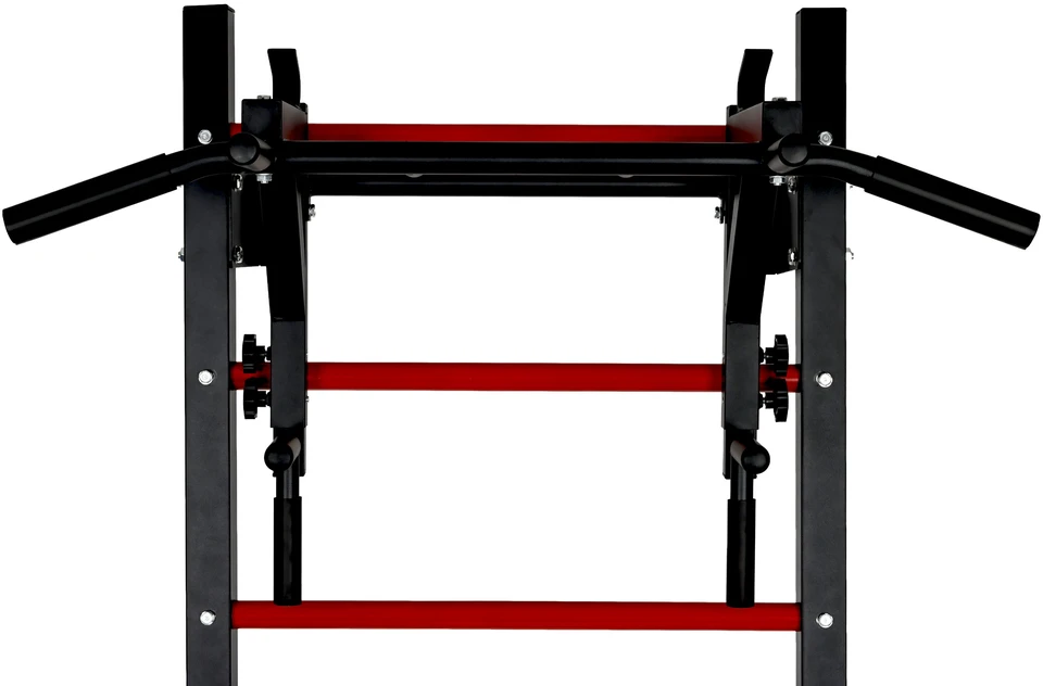 Gimnastikos sienelė 215 cm prisitraukimų skersinis vaikams ir suaugusiems juoda MOVEPRO