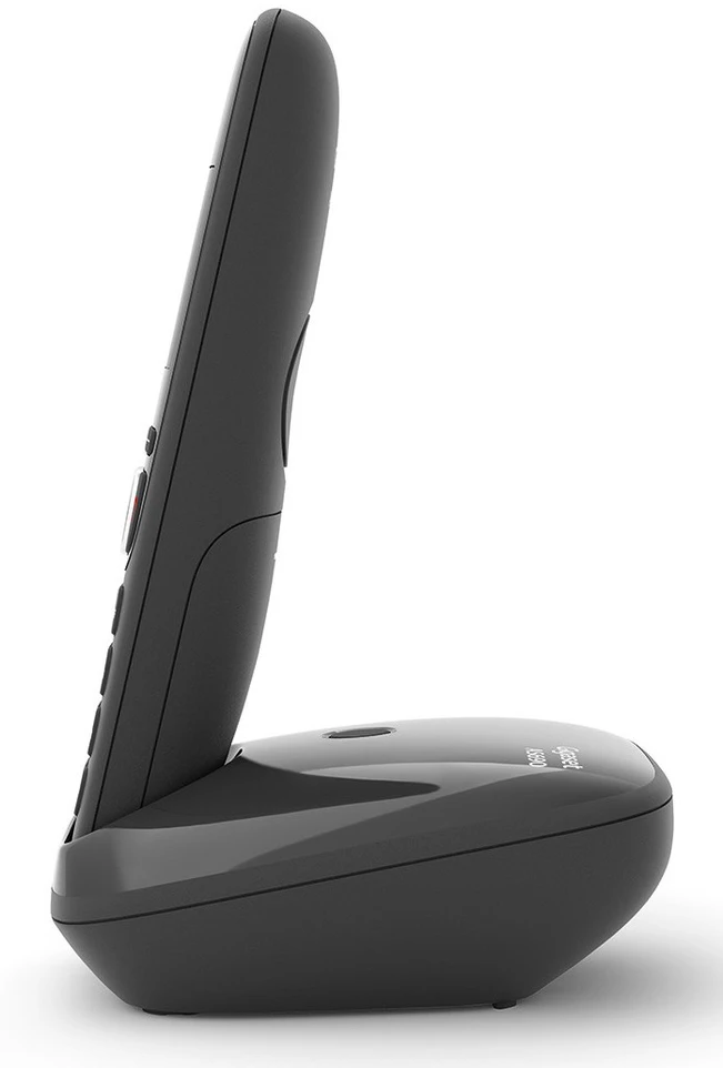 Belaidis telefonas Gigaset AS690 Duo, juodos spalvos