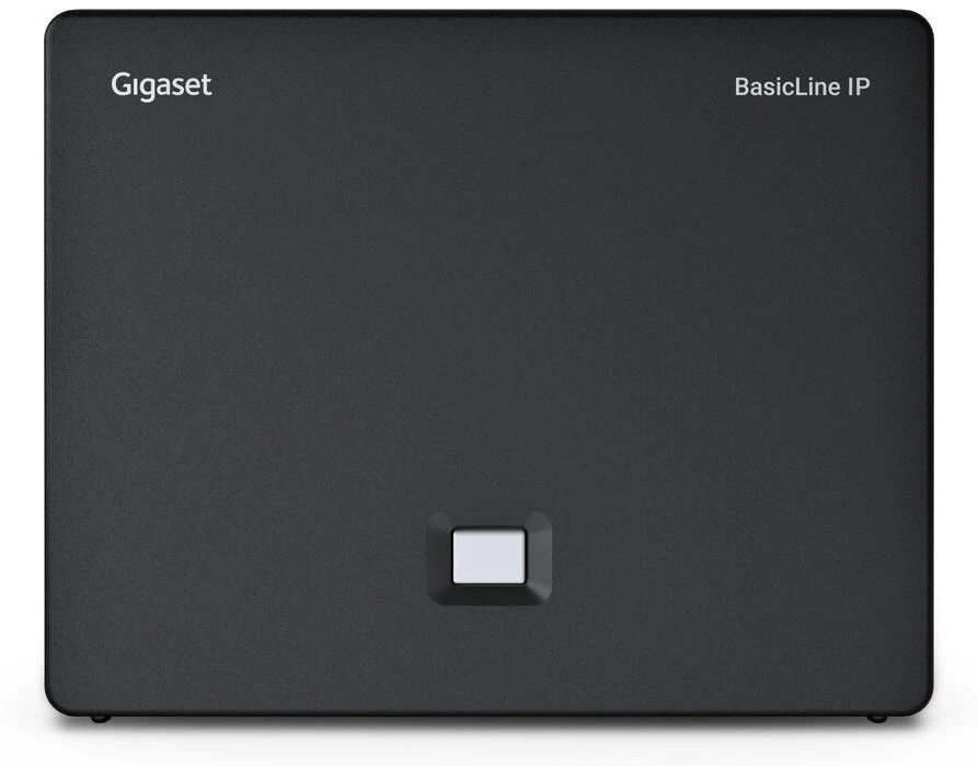 GIS Gigaset BasicLine IP DECT bazinė stotis Juoda