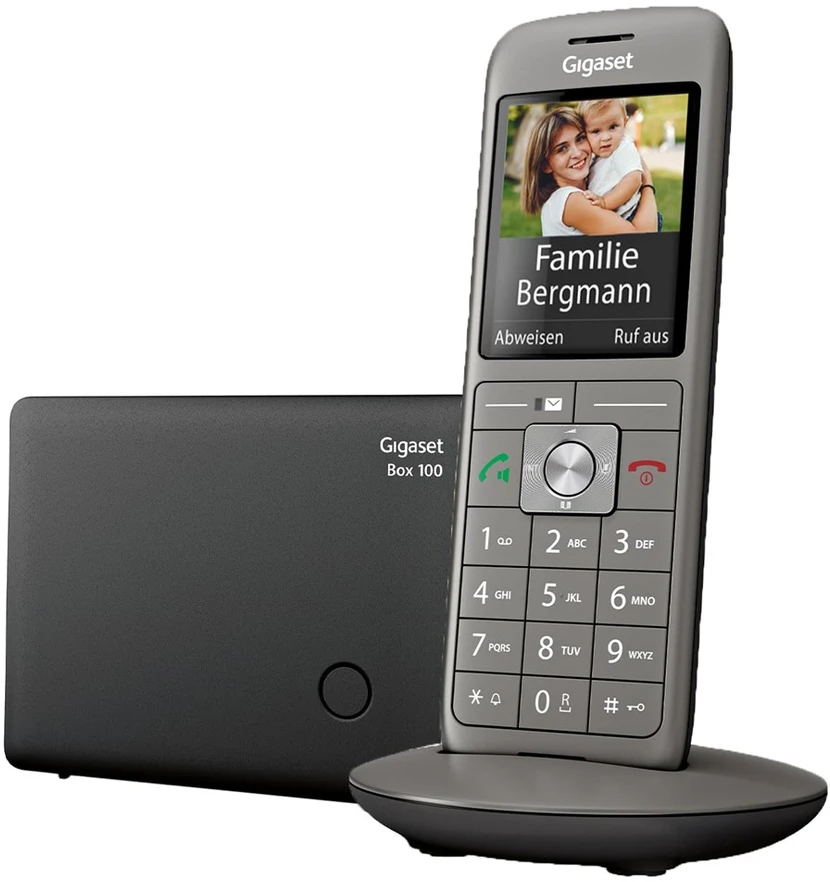 GIS Gigaset CL 660 DECT telefonas Antracitas, Juoda