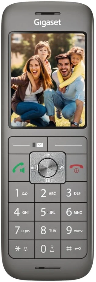 Gigaset CL660HX papildomas ragelis telefonui, pilkas