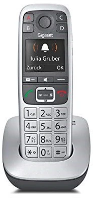 GIS Gigaset COMFORT 550HX Analoginio ryšio / DECT telefonas Skambintojo ID Juoda