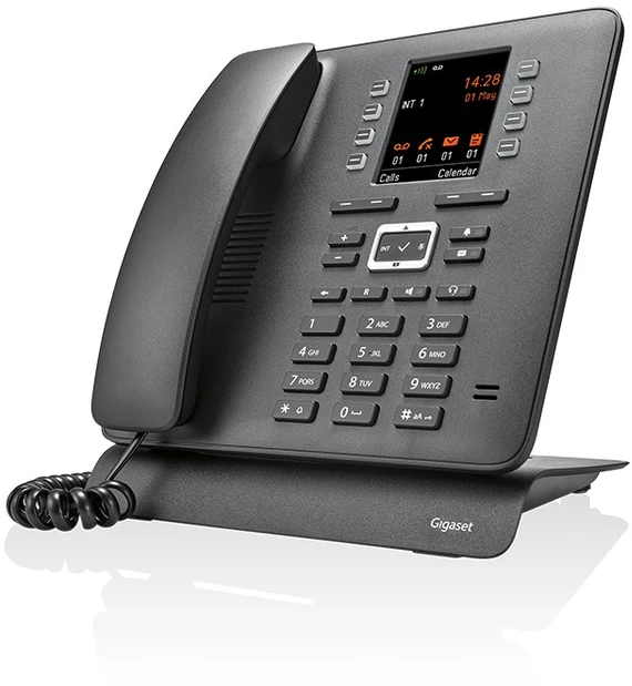 GIS Gigaset Maxwell C IP telefonas Juoda TFT