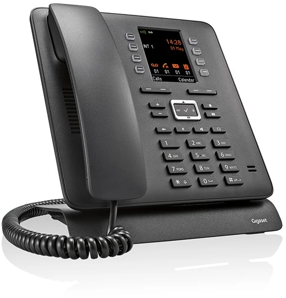 GIS Gigaset Maxwell C IP telefonas Juoda TFT