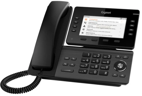 GIS Gigaset P825 IP PRO DECT telefonas Juoda
