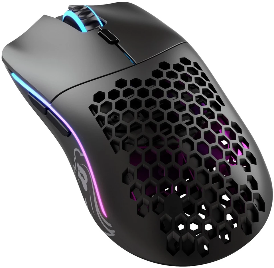 Žaidimų Pelė Glorious PC Gaming Race Model O- Matte Juodas Wireless 2.4G (Juoda Matinė)
