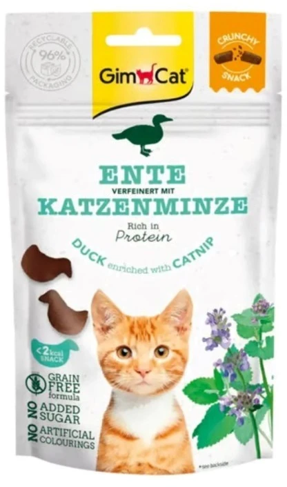 GMC GIMCAT Crunchy Snacks Antiena su katžole – skanėstas katei – 50g