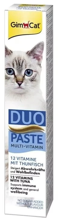 GIMCAT MULTI-VITAMIN DUO PASTE tunas 50g