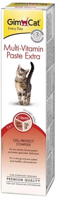 GMC GIMCAT Multi-Vitamin Paste Extra – skanėstas katei – 100g