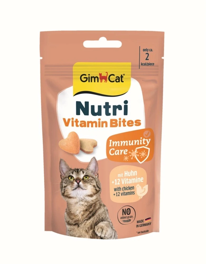 GMC GIMCAT Nutri Vitamin Bites – skanėstas katėms – 40g