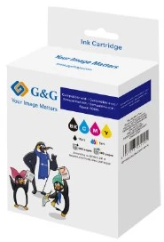 G&G GNG G&G NP-R2-0604XLBKCMY-R rašalo kasetė 1 vnt Derantis Juoda, Žydras, Rausvai raudona, Geltona