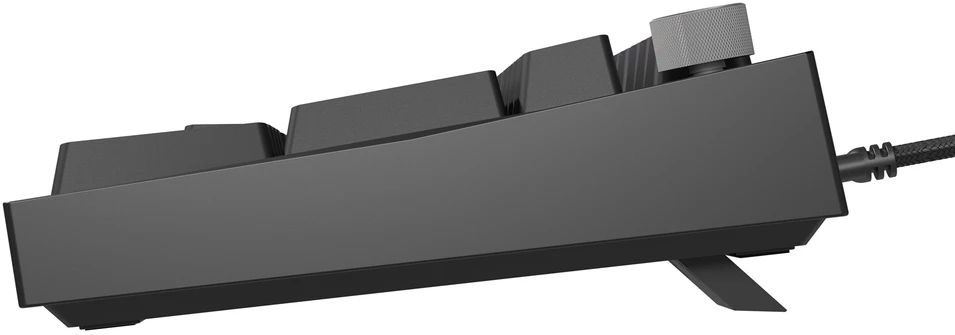 Klaviatūra žaidimams Genesis Thor 404 TKL Outemu Silent Peach su laidu mechaninė su pašvietimu juoda