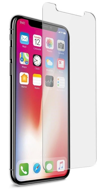 Gold Grūdinto stiklo aukso ekrano apsauga Apple iPhone X | XS