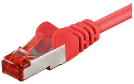 Goobay Kabelis FTP CAT6e LAN su jungtimis raudonas 0.25m
