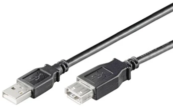 Goobay Kabelis USB A kištukas – A lizdas 5m