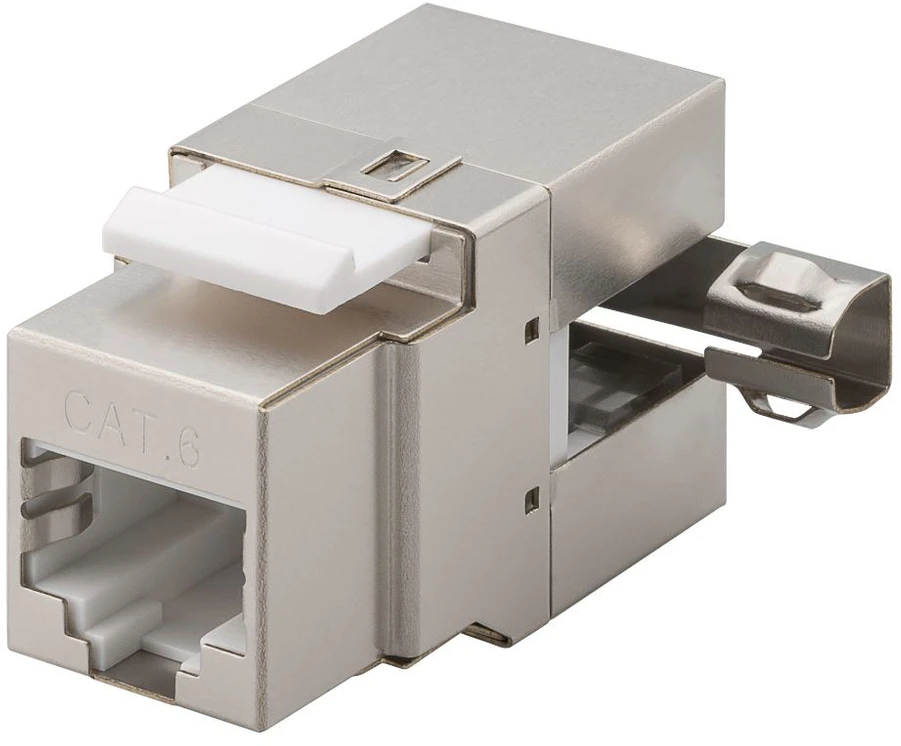 Goobay Lizdas RJ45 CAT 6 panelinis, ekranuotas