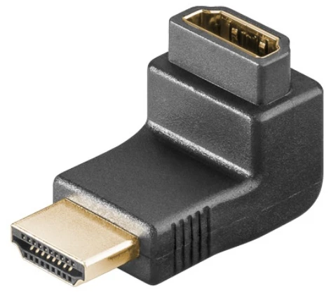 GOOBAY HDMI M-F 90 ANGLED ADAPTERIS