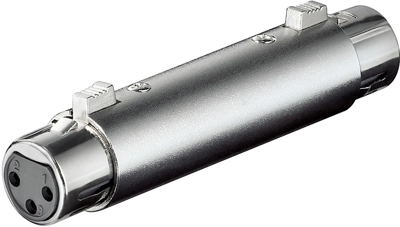 MicroConnect Goobay Perėjimas XLR-3 lizdas – XLR-3 lizdas