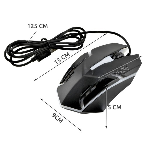 GoodBuy žaidimų pelė LED | 1200 DPI | USB