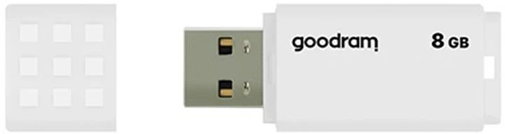 USB laikmena Goodram UME2-0080W0R11, 8GB USB 2.0, balta