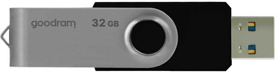 Atmintinė USB 3.0 GOODRAM UTS3 32GB, juoda sp.