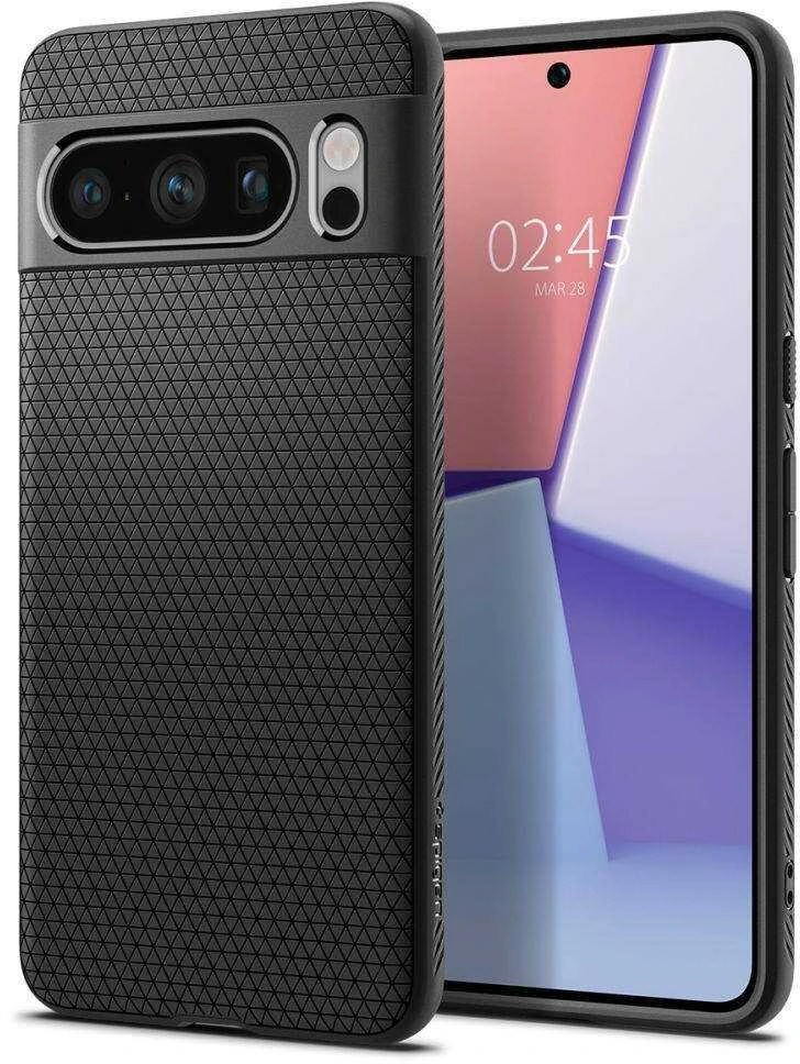 Spigen Liquid Air dėklas skirtas Google Pixel 8 Pro, spalva - Matte Black